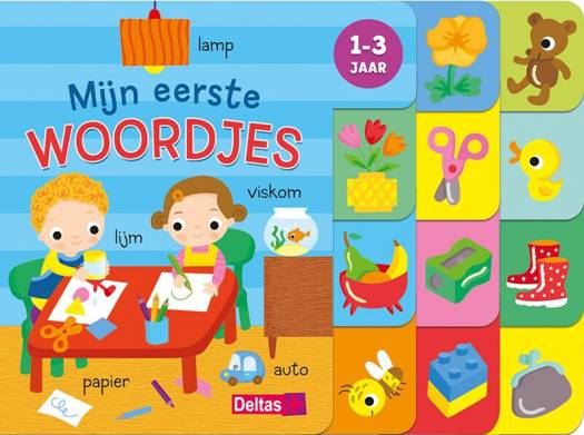 Boek DELTAS Mijn Eerste Woordjes, leesboek