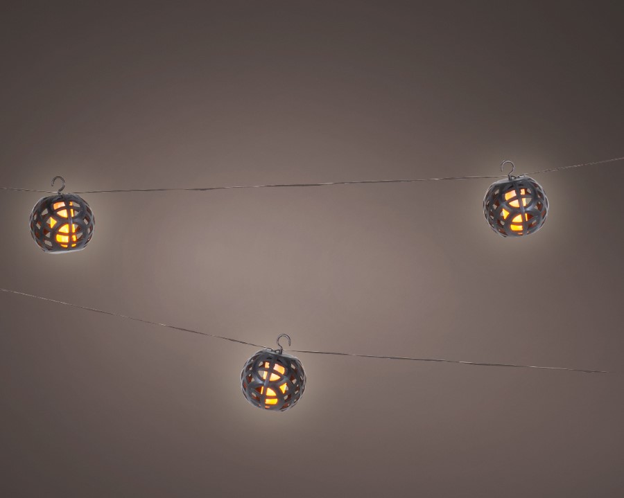 Verlichting Lumineo Garden, ballen met kaarsen