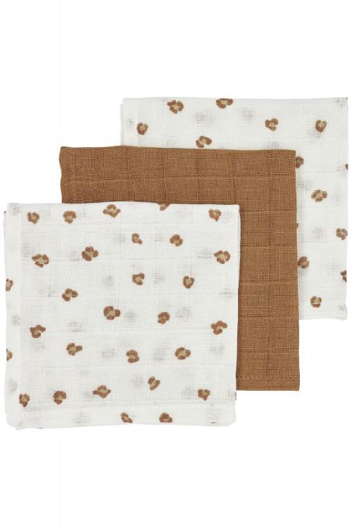 Monddoek Meyco Baby | Mini Panther toffee
