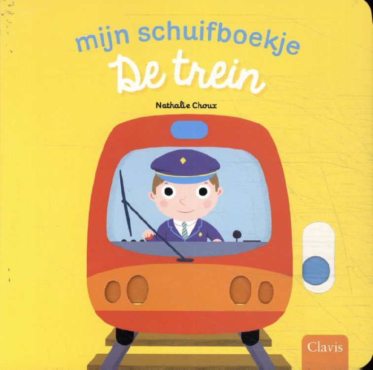 Boek Clavis Mijn Schuifboekje - De Trein, leesboek | Mijn schuifboekje