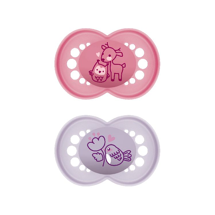 Fopspeen MAM | Original Pure Latex Planet Love Collection 16M