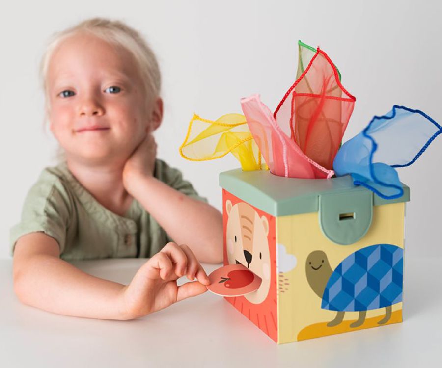 Stevige activiteitenkubus Taf Toys Magic Box
