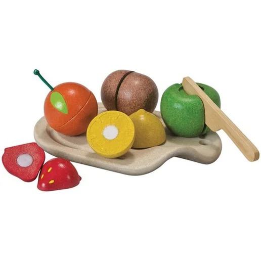 Keuken/huishoudgerei Plan Toys Assorted Fruit Set