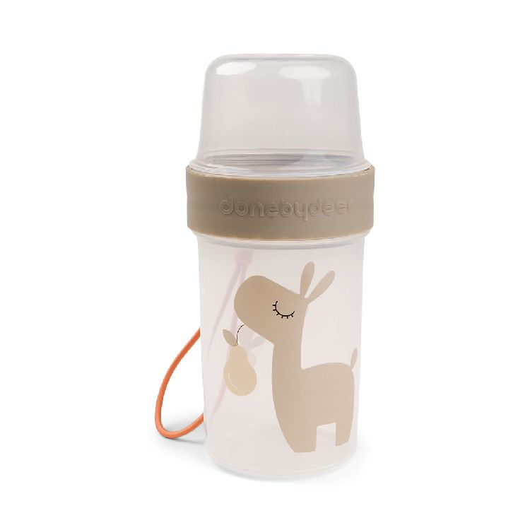 Snackdoos Done by Deer Lalee, 1 stuk(s) | To Go 2-Way Snack Container L