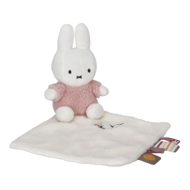 Knuffel TIAMO, knuffeldoek / doudou | Nijntje Fluffy pink