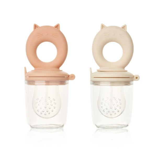 Sabbelspeen Liewood Miranda Food Feeder 2P | Cat