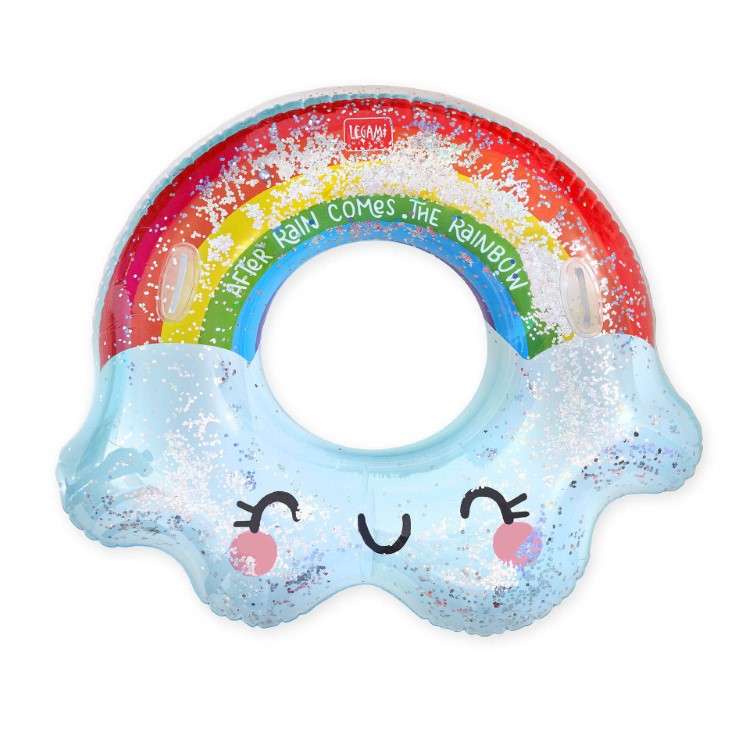 Zwemband/vlot Legami Maxi Pool Ring - Rainbow