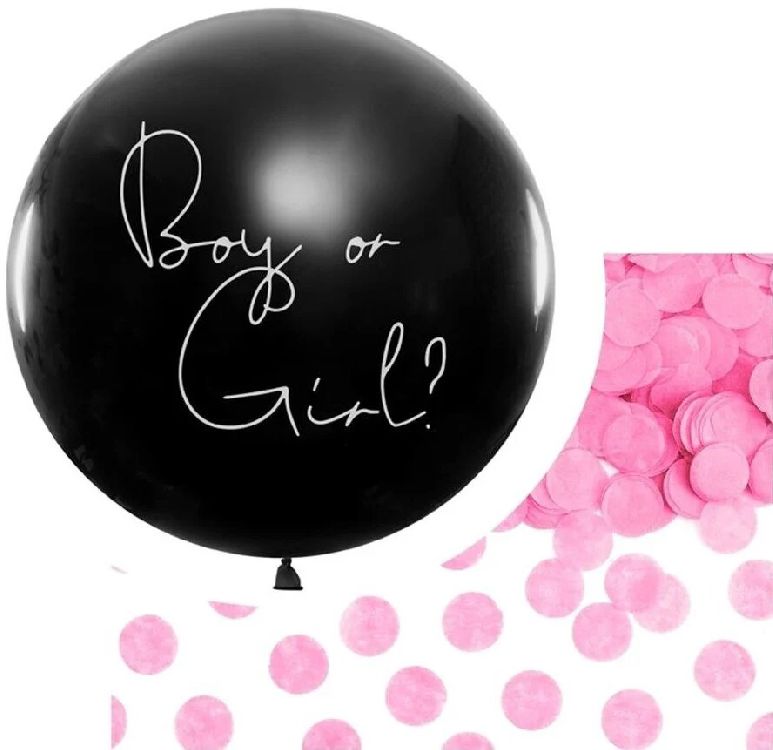 Ballon Jep-Party Gender Reveal Girl