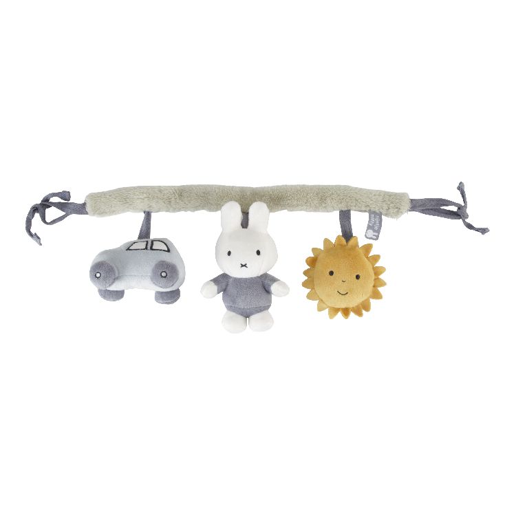 Speelgoed voor de maxi-cosi TIAMO Wagenspanner | Nijntje Fluffy blue