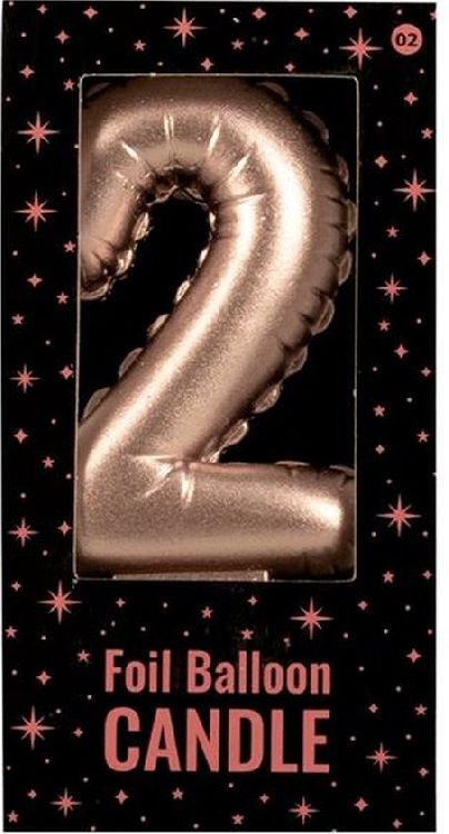 Feestartikelen PD Party Foil Balloon Candles - 2, kaars