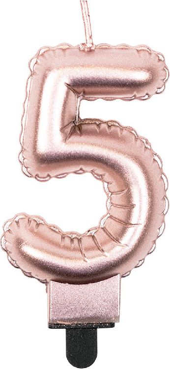 Feestartikelen PD Party Foil Balloon Candles - 5, kaars