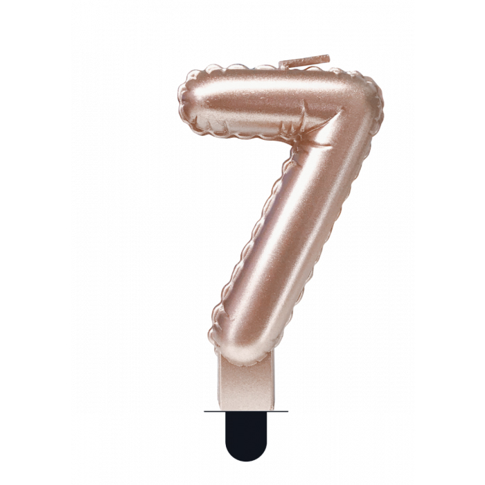 Feestartikelen PD Party Foil Balloon Candles - 7, kaars