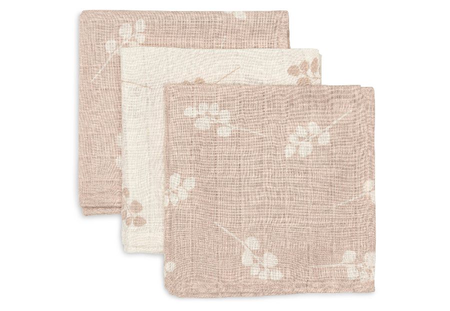 Monddoek Jollein | Twig wild rose