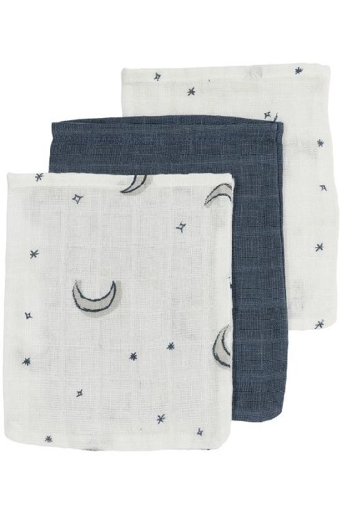 Washandje Meyco Baby | Moon indigo