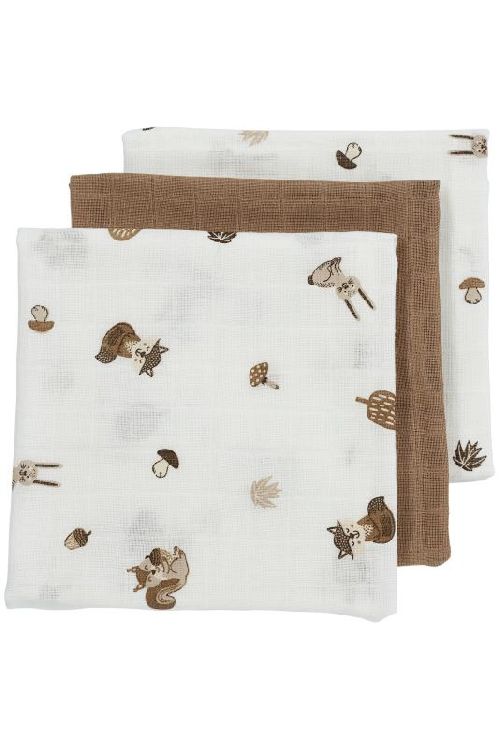 Tetra doek Meyco Baby | Forest Animals toffee
