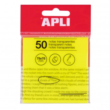 Post-it Apli Transparant Notes