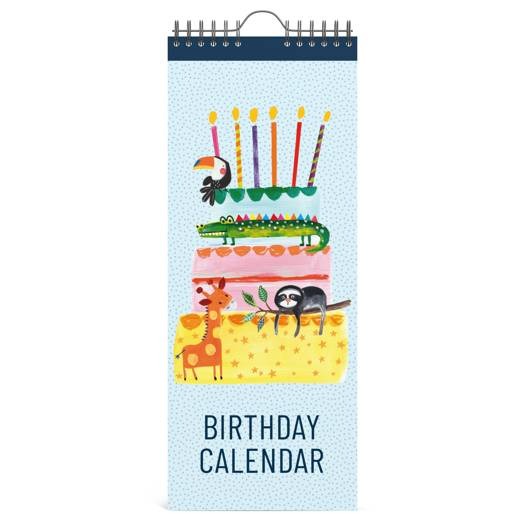 Kalender Lannoo Graphics Birthday, verjaardagskalender | Paper Salad