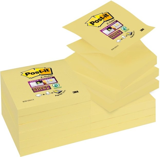 Post-it Milan Z-Notes Super Sticky