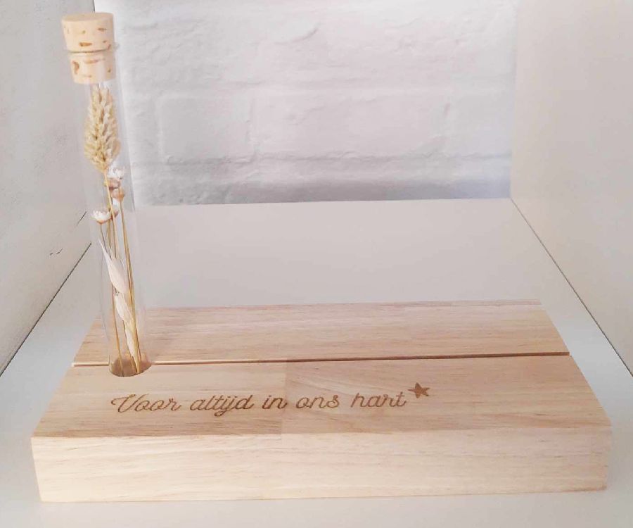 Fotokader MINIMOU Memory Shelf 'Voor altijd in ons hart*'