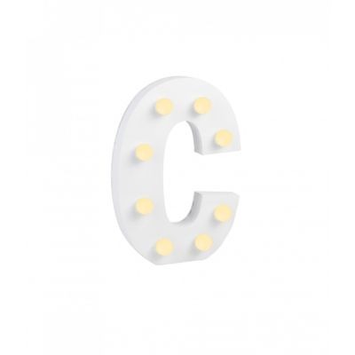 Figuurlamp PD Party, Light Letters - C