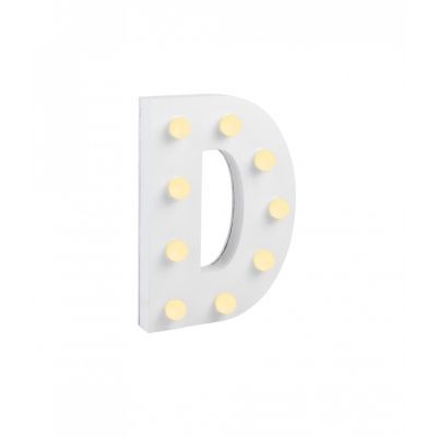 Figuurlamp PD Party, Light Letters - D