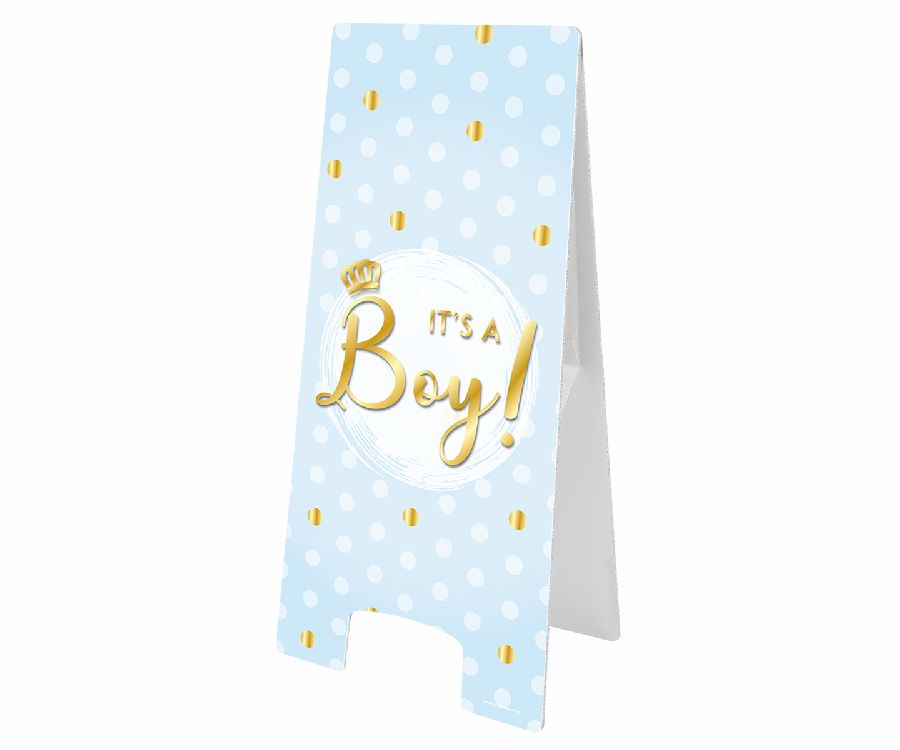 Geboortebord geboortebord, PD Party Warning Sign | Its a Boy