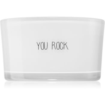 Kaars My Flame, Sojakaars, kaars in glas/geurkaars, fresh cotton