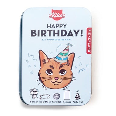 Gadget Kikkerland Cat Happy Birthday Kit | Kiko