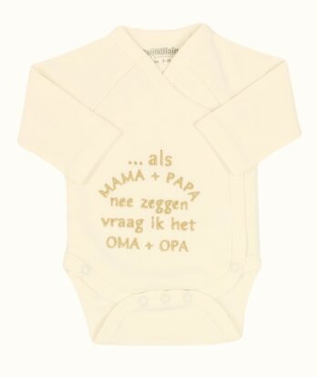 Body PetitVillain ... als MAMA + PAPA nee zeggen vraag ik het OMA + OPA