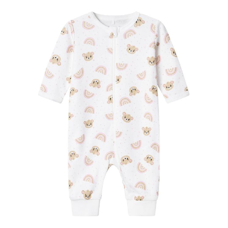 Kruippak Name It NBFNightsuit Zip Teddy
