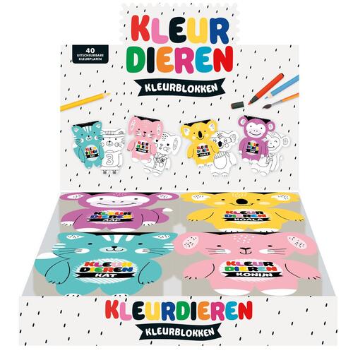 Boek INTERSTAT Kleurdieren, kleurboek