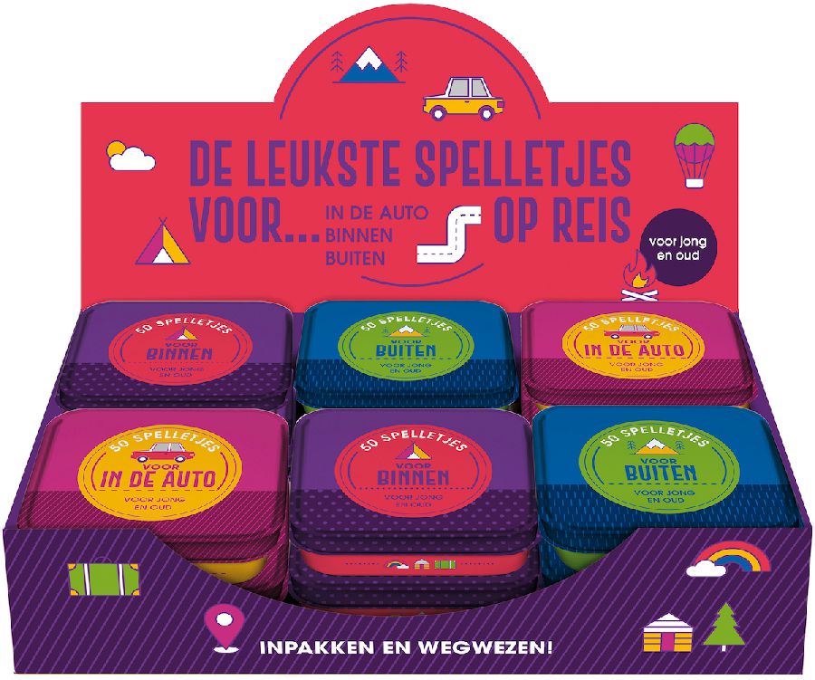 Gezelschapsspel IMAGE BOOKS 50 Spelletjes Voor Op Reis