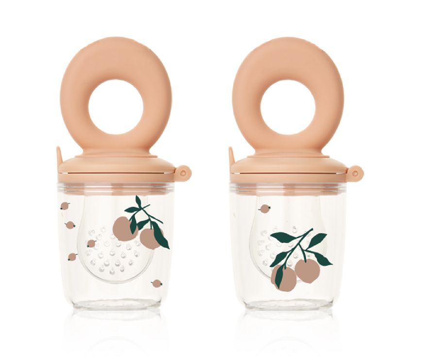 Sabbelspeen Liewood Miranda Food Feeder 2P | Peach