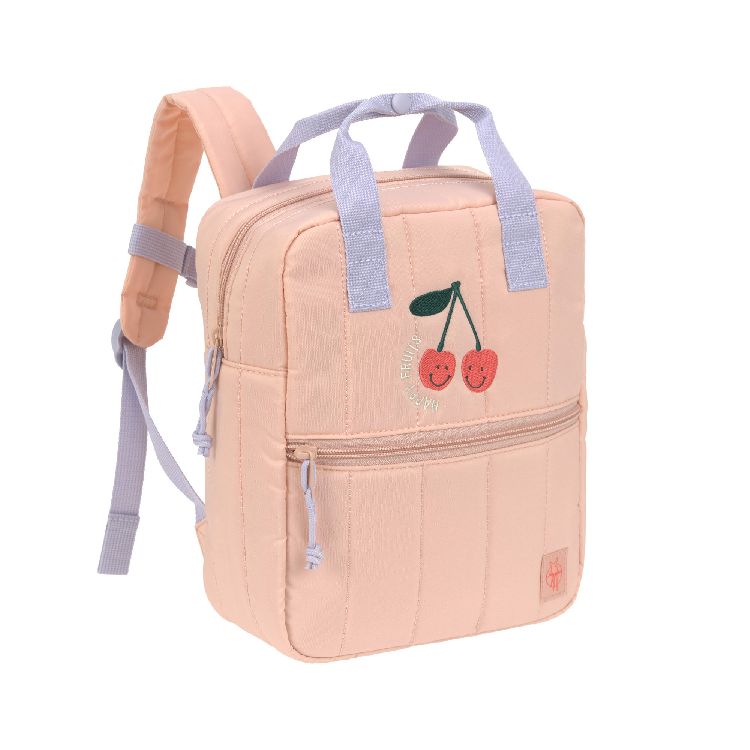 Rugzak Laessig Mini Square Backpack | Little Gang cherry peach
