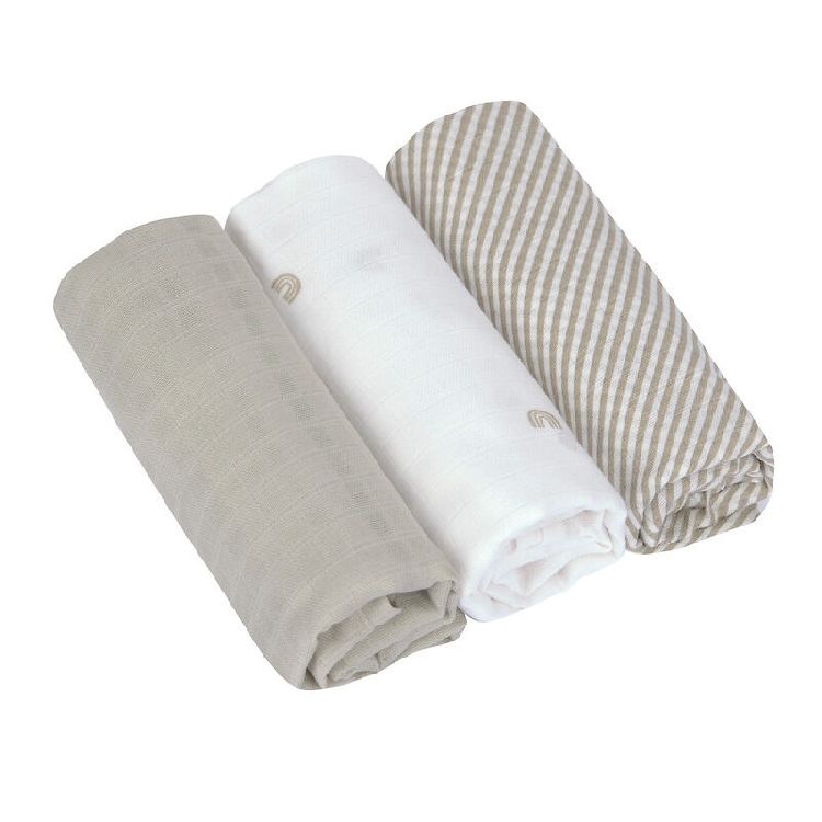 Tetra doek Laessig Swaddle & Burp Blanket L | Rainbow