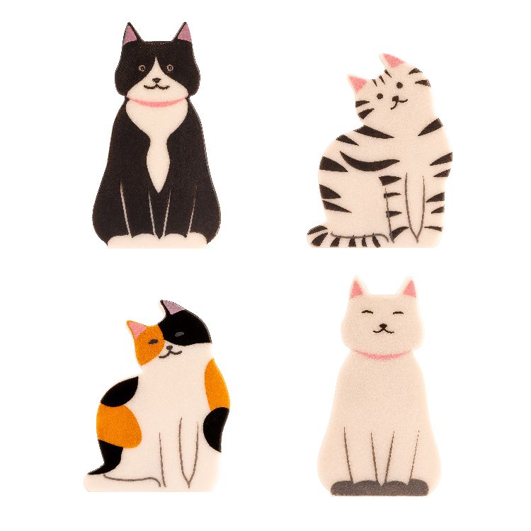 Vershoudclip Kikkerland Kitty Bag Clips