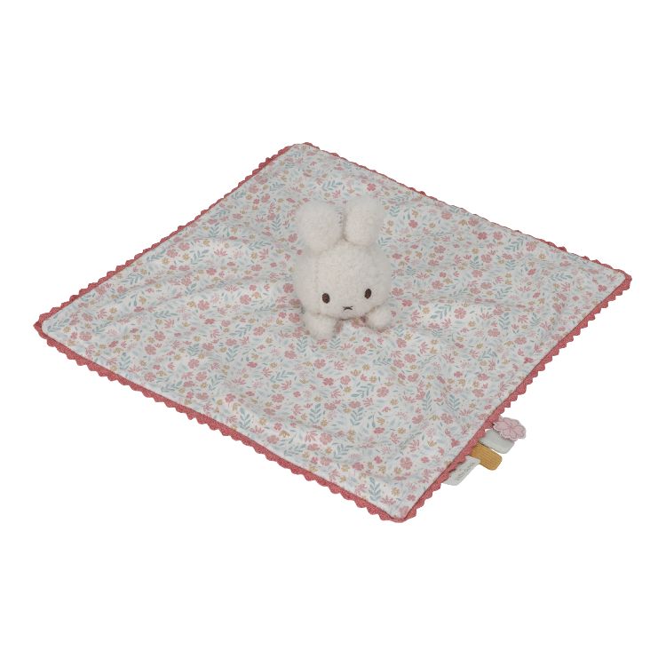 Knuffel Little Dutch made by Tiamo, knuffeldoek / doudou | Nijntje Lucky Blossom