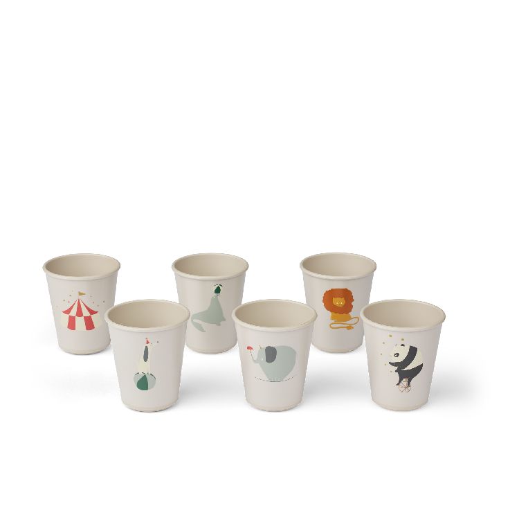 Drinkbeker Liewood Lana 6 Pack | Circus