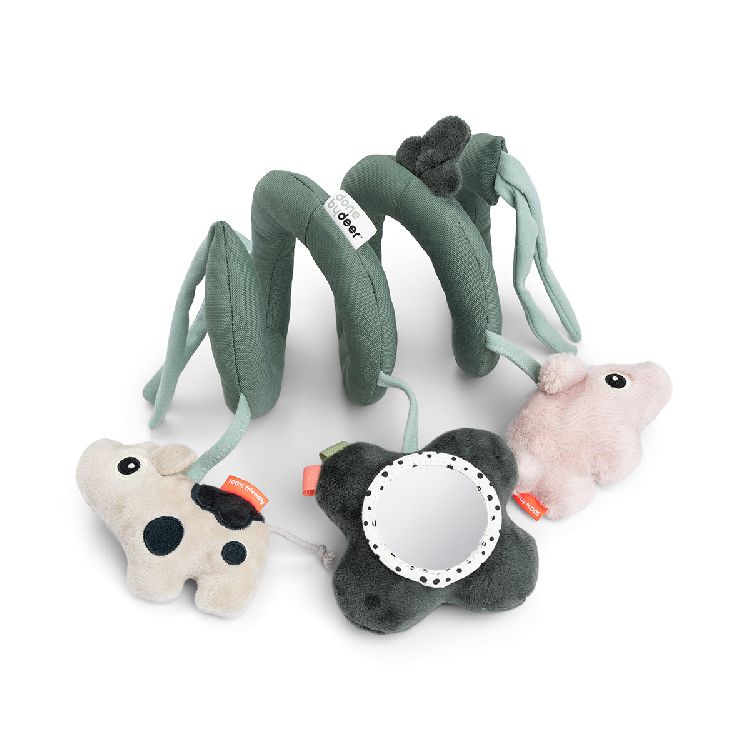 Speelgoed voor de maxi-cosi Done by Deer Tiny Farm | Activity Spiral