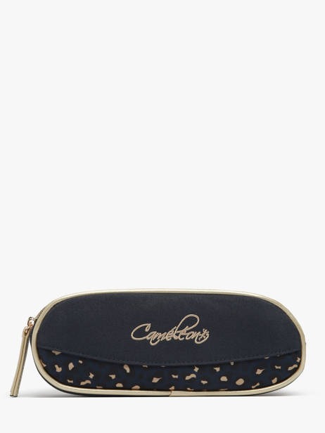 Pennenzak Cameleon, etui | Vintage Fantasy Navy Gold Leopard