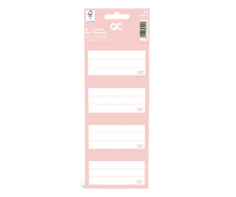 Etiketten Lannoo Graphics, schooletiketten | QC Colour