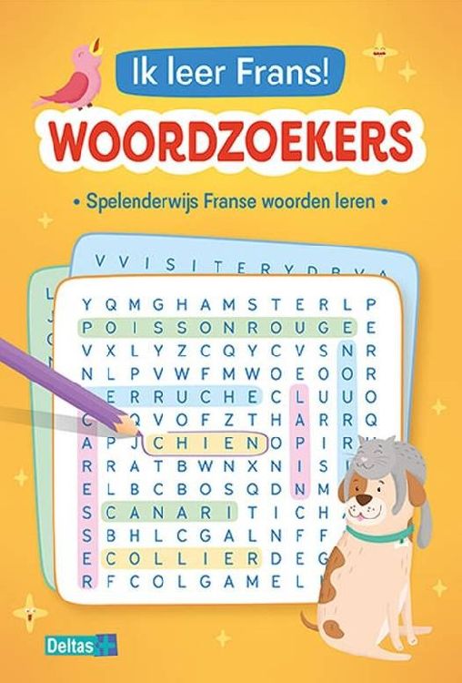 Boek DELTAS Ik Leer Frans - Woordzoekers, puzzelboek