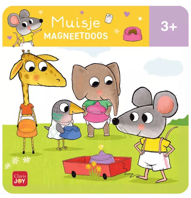 Magnetisch speelgoed Clavis Magneetdoos | Muisje