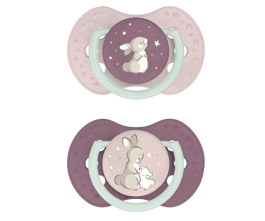 Fopspeen Difrax Dynamic 6-18M | LOVI Day & Night Collection