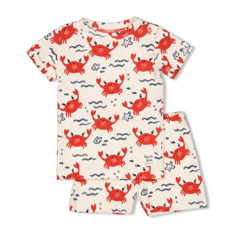 Nachtkledij Feetje Cooper Crab, pyjama 2-delig | Premium sleepwear by Feetje