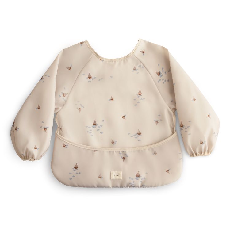 Slabbetje Mushie Long Sleeve Bib