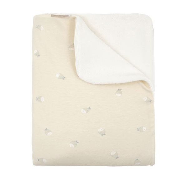 Deken Bamboom, geschikt voor wieg/draagmand/park | Fishes