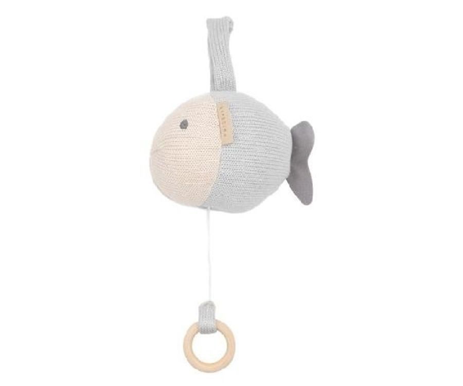 Speelgoed voor de maxi-cosi Bamboom Music toy | Fishes