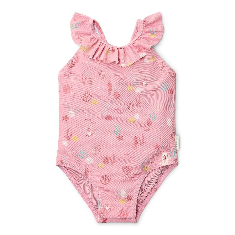Badmode Little Dutch Bathsuit with ruffle, badpak | Ocean Treasures