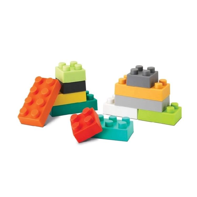 Blokken Infantino Super soft 1st building blocks
